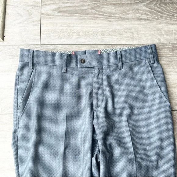 HILTL Lightweight Pure Wool  Cuffed Dress Pants - Picture 2 of 15